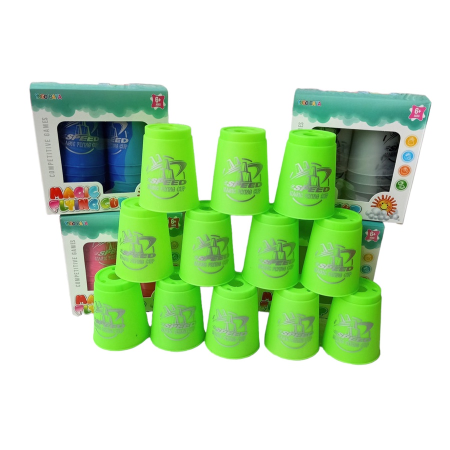 PROMO COD TERMURAH - Mainan Motorik Bayi Cangkir Susun YG-14 Edukasi MAGIC FLYING CUP STACKING // MAINAN EDUKASI ANAK//MAINAN MONOTORING ANAK//KADO MAINAN ANAK//MAINAN ANAK UMUR 2 3 4 5 6 7 8 BULAN