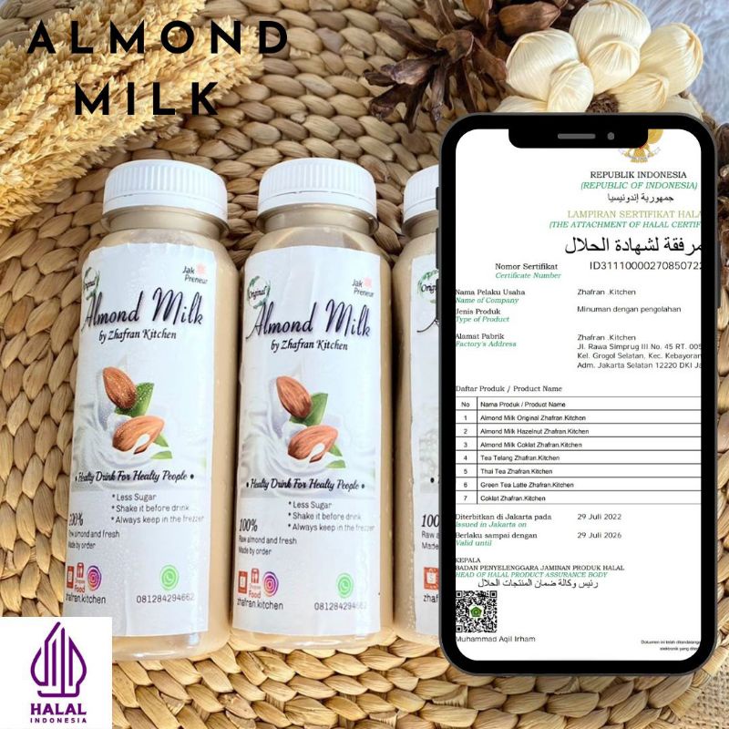 

Almond Milk 250ml