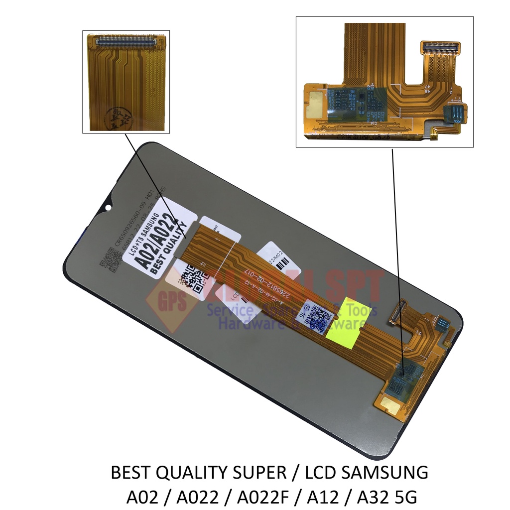 BEST QUALITY SUPER / LCD TOUCHSCREEN SAMSUNG A02 / A022 / A022F / A12 / A32 5G