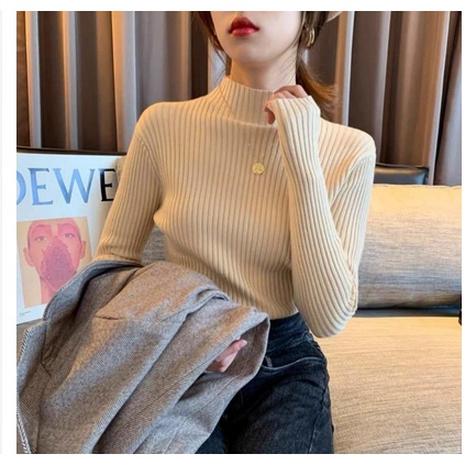 FX SHOP INNER RAJUT JUMBO AISHA HIJAB / BAJU DALAMAN TURTLENECK KNIT MANSET