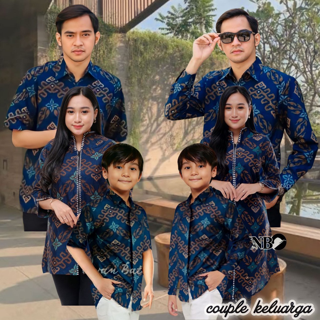 Batik Couple Ayah Dan Anak Laki Laki Modern/kemeja batik pria lengan panjang/Batik pria lengan panjang/Batik pria Lengan pendek/Motif Zig zag Navy/Batik pria jumbo/Batik anak Laki Laki/kemeja Batik Anak Laki Laki/couple keluarga