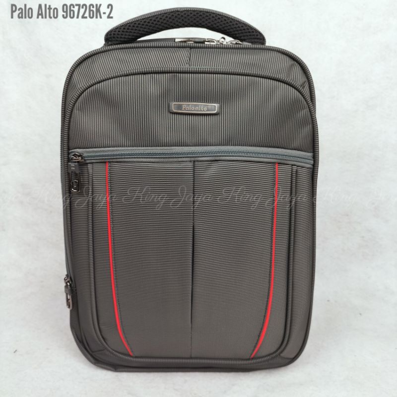 Ransel Laptop Palo Alto 16 Inch Bahan Waterproof Tebal Tas Kerja Pria Premium Original