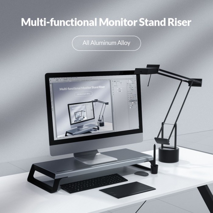 ORICO Monitor Stand Riser Aluminium - HSQ-01 Stand Monitor Orico