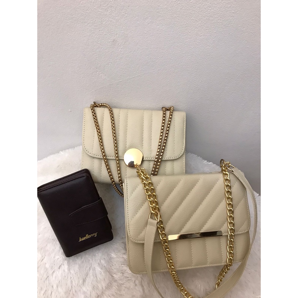 Paket Bundling 3 in 1 Tas Selempang Wanita - Slingbag - Paket Usaha Tas - Irvanbagshop