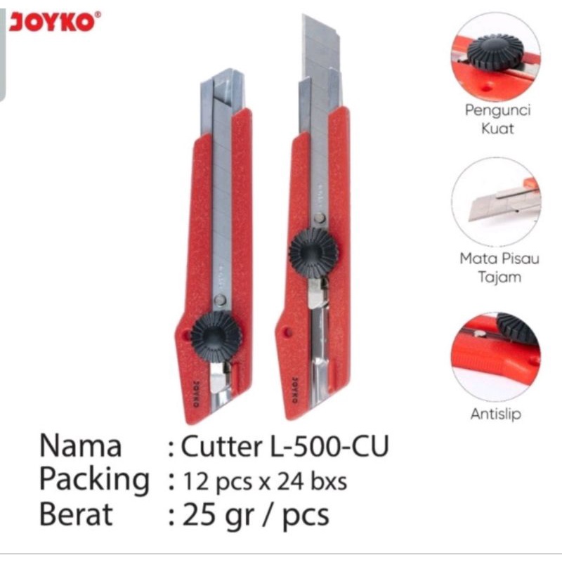 

CUTTER JOYKO L-500/ BESAR PER PCS