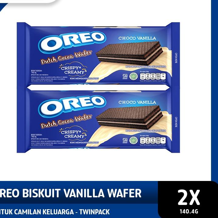 

id1s6Rg--Oreo Choco Vanilla Wafer 140.4 g x 2 Pcs