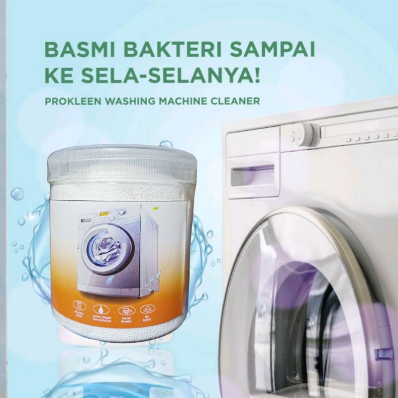 Pembersih mesin cuci front loading/top loading/dua tabung