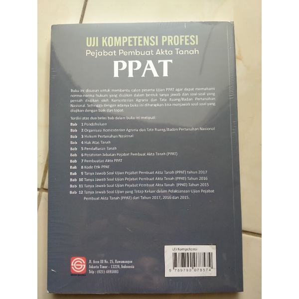 Uji kompetensi profesi PPAT