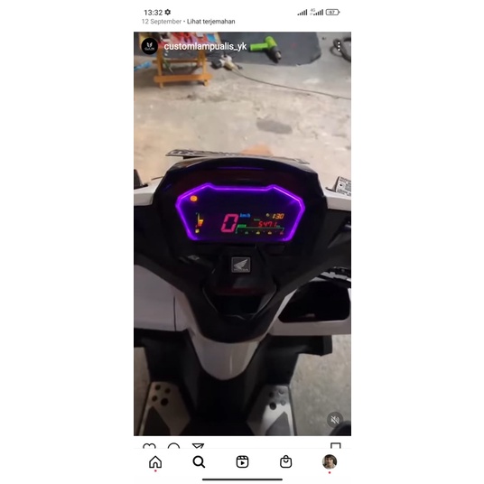 alis untuk spedo vario led 125/150 new vario 160