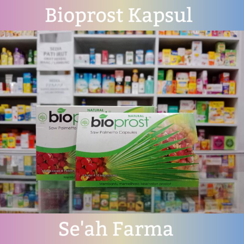 Bioprost Kapsul - Melancarkan Buang Air Kecil (per Strip)