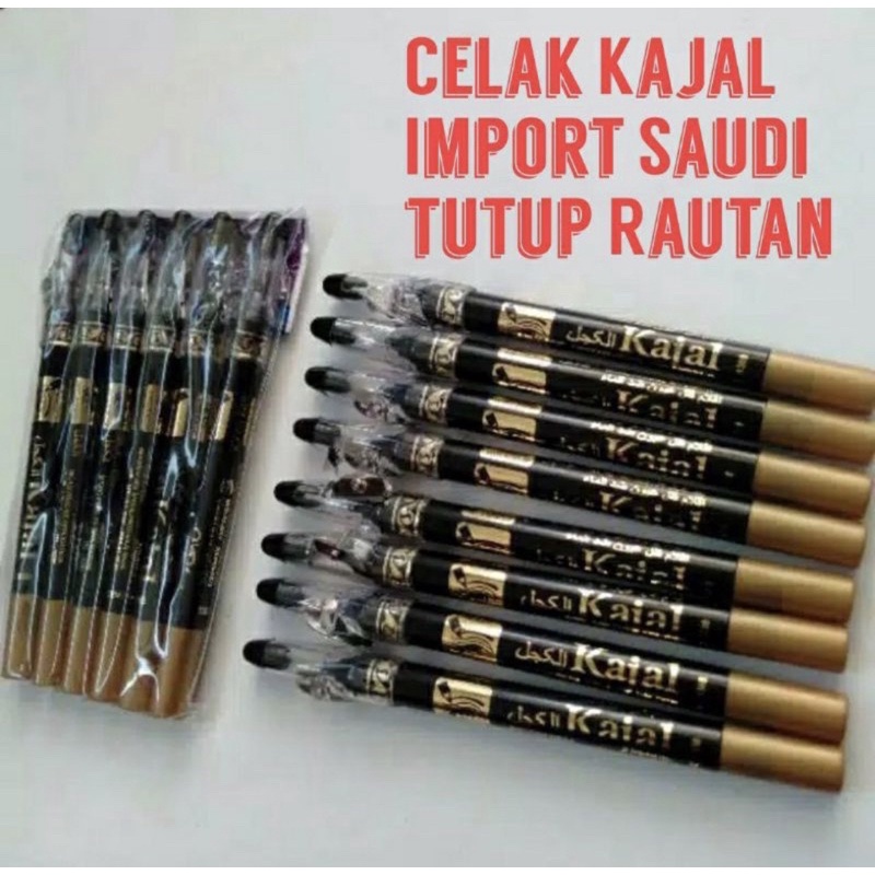celak kajal waterproof/celak kajal