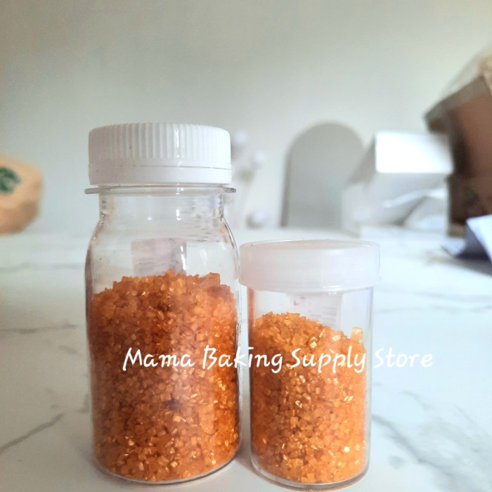 

Sprinkle SUGAR GOLD Gula Emas Topping Hias Kue -+ 25 gr