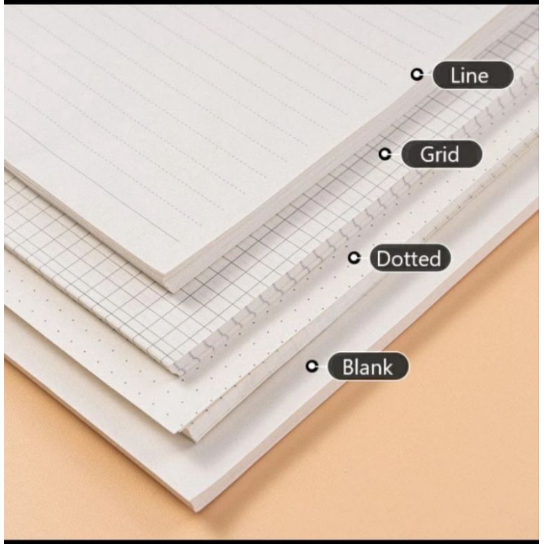

LOOSE LEAF ISI BINDER,REFILL BUKU BINDER A5 DAN B5