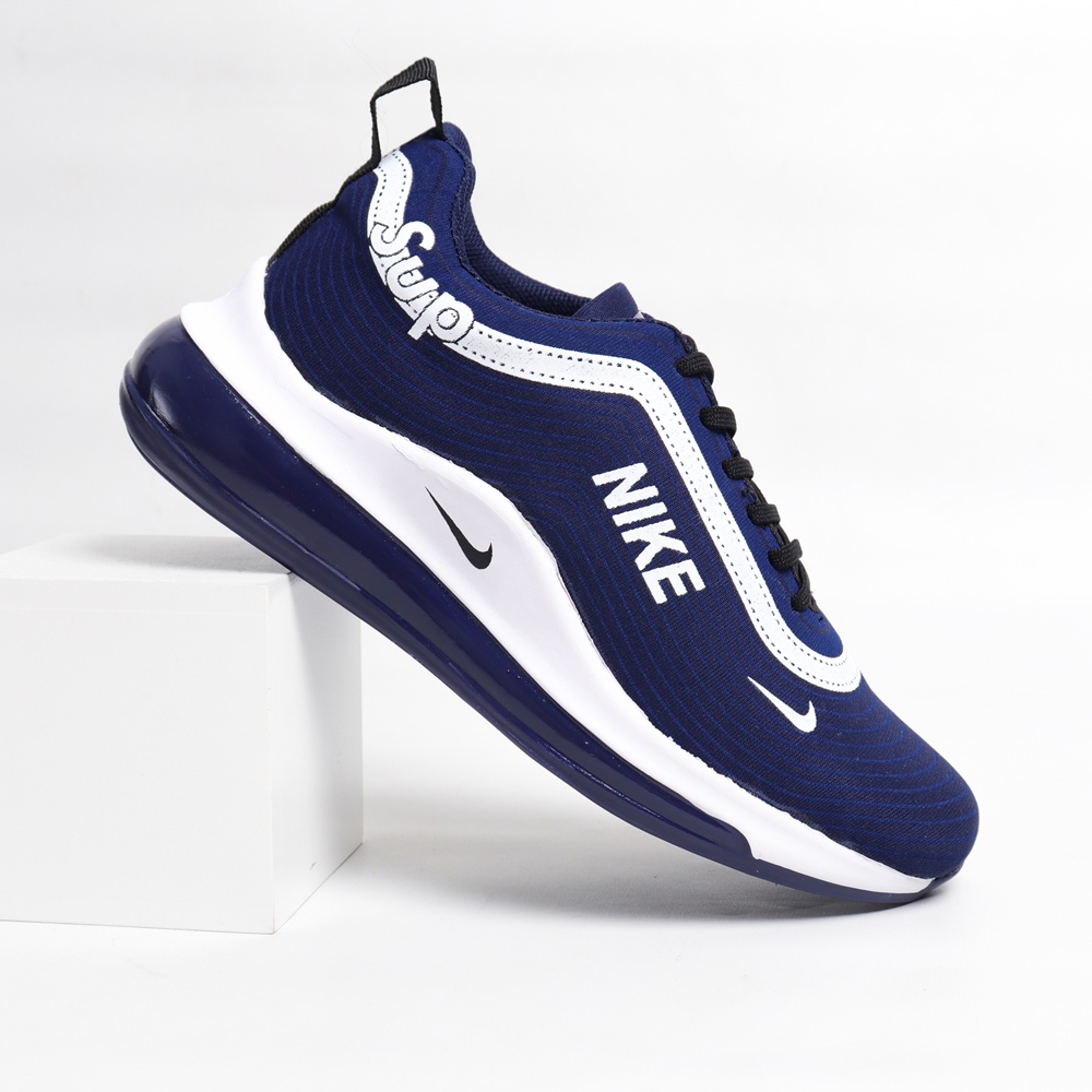 SEPATU PRIA MAX MEN SNEAKERS KASUAL SEPATU OLAHRAGA RUNNING SHOES MEN LARI PRIA WANITA NAVY