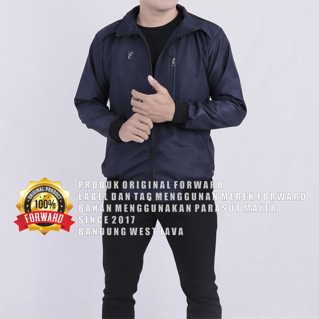 Jaket Parasut Motor Casual Pria Forward System