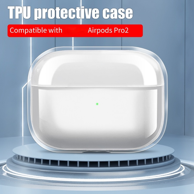 Casing Soft Case TPU Transparan Untuk Airpods Pro2 / Pro2 Generation