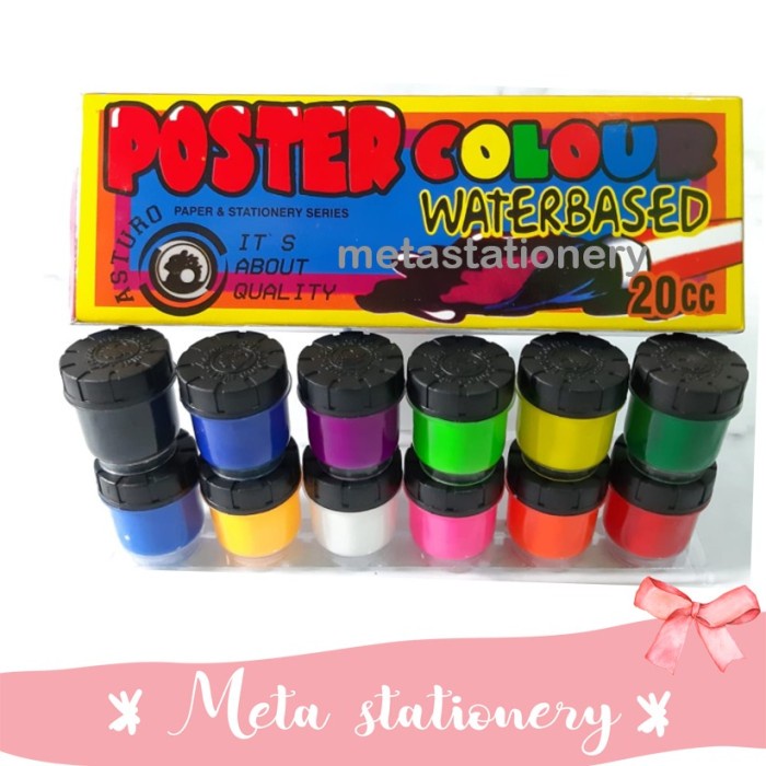 

Dijual Poster Color / Cat Poster Waterbased Asturo 20Cc Sale!!!