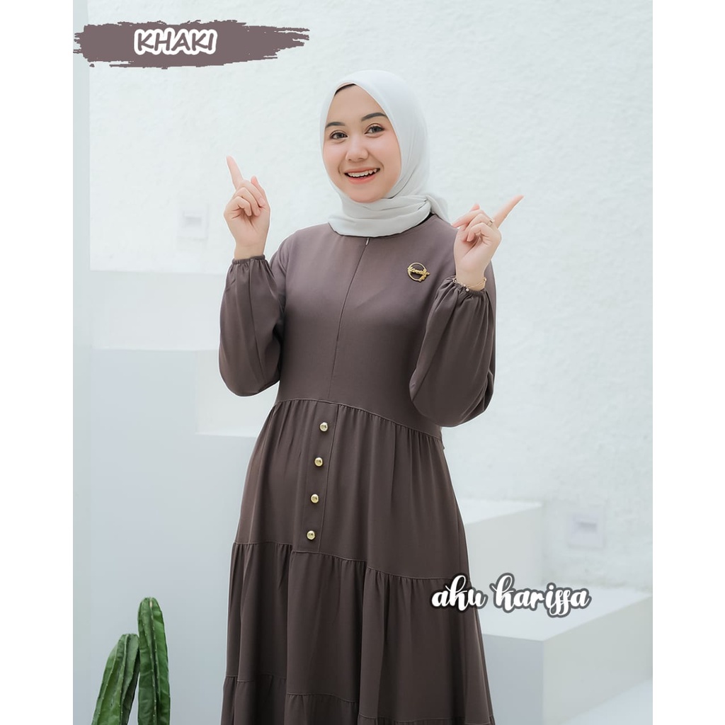 Gamis triona aku karissa dan Serly puspita ori terbaru new model muslim wear