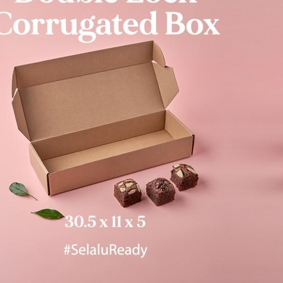 

[Digipack] Brown Corrugated Box ID: 30.5 x 11 x 5 | Kotak | Kardus