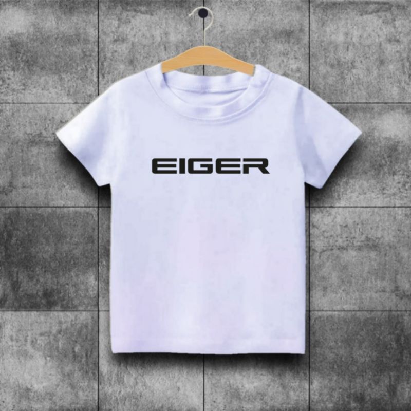 Kaos Distro Anak EIGER USIA 1-12thn Cotton combet 30s