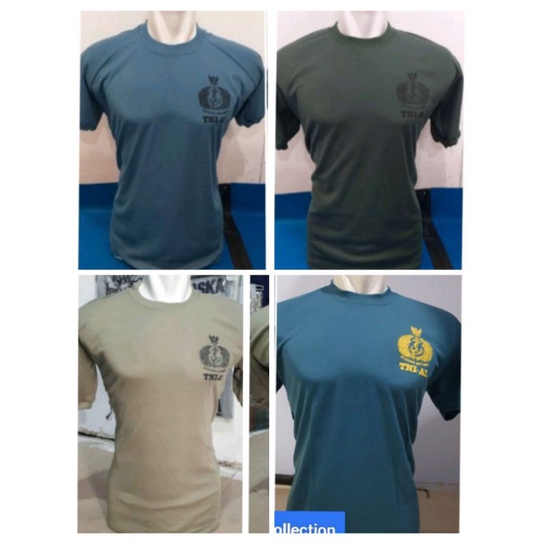 kaos pendek TNI AL