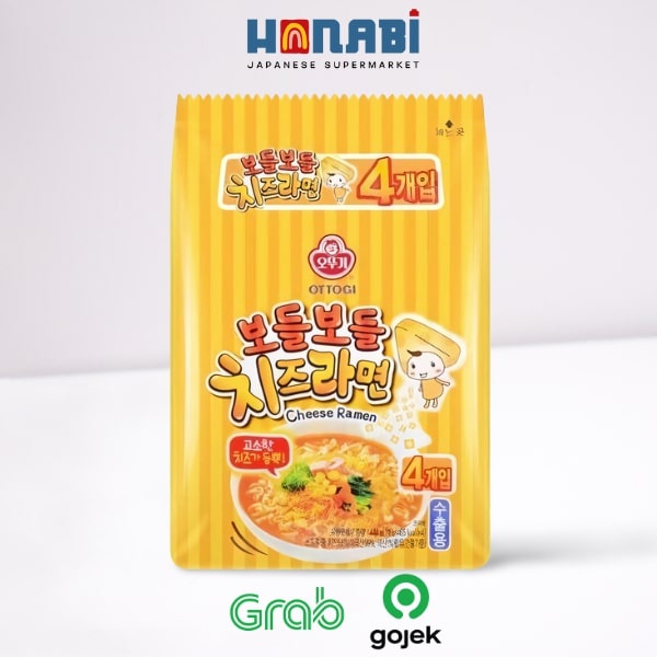 

Ottogi Cheese Ramen Multipack 444g - Mie Keju Made In Korea