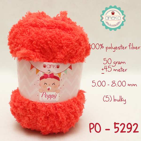 Benang Rajut Handuk Poppy / Towel - 5292