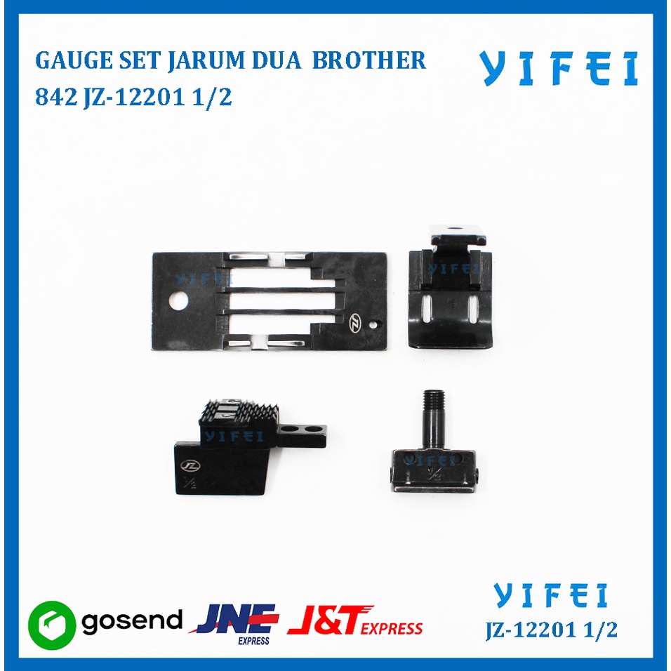 GAUGE SET JARUM DUA BROTHER 842 YIFEI-12201 1/2&quot;