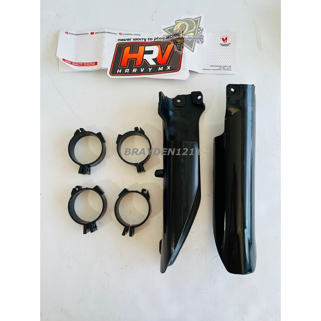 Cover shock klx bf / cover shock dtracker / tutup shock depan trail / tutup shok depan klx 150 / cover usd klx