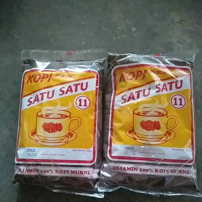 

KOPI BUBUK MURNI SATU SATU 250g