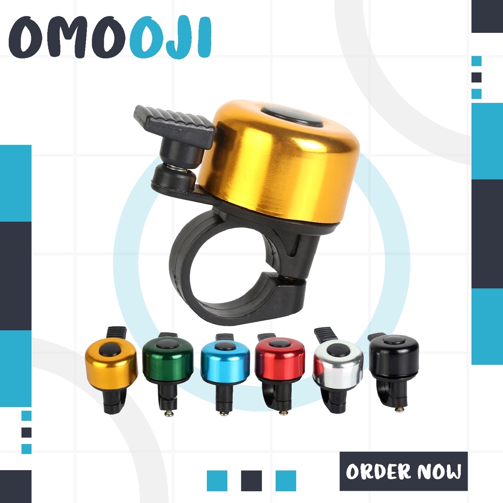 Omooji - Bel Sepeda Mini / Ringing Bell Classic / Ring Bicycle Bell R559