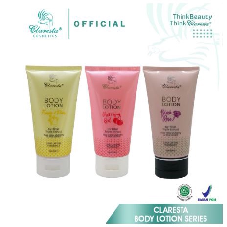 ☘️Yuri Kosmetik☘️ Claresta Body Lotion Series