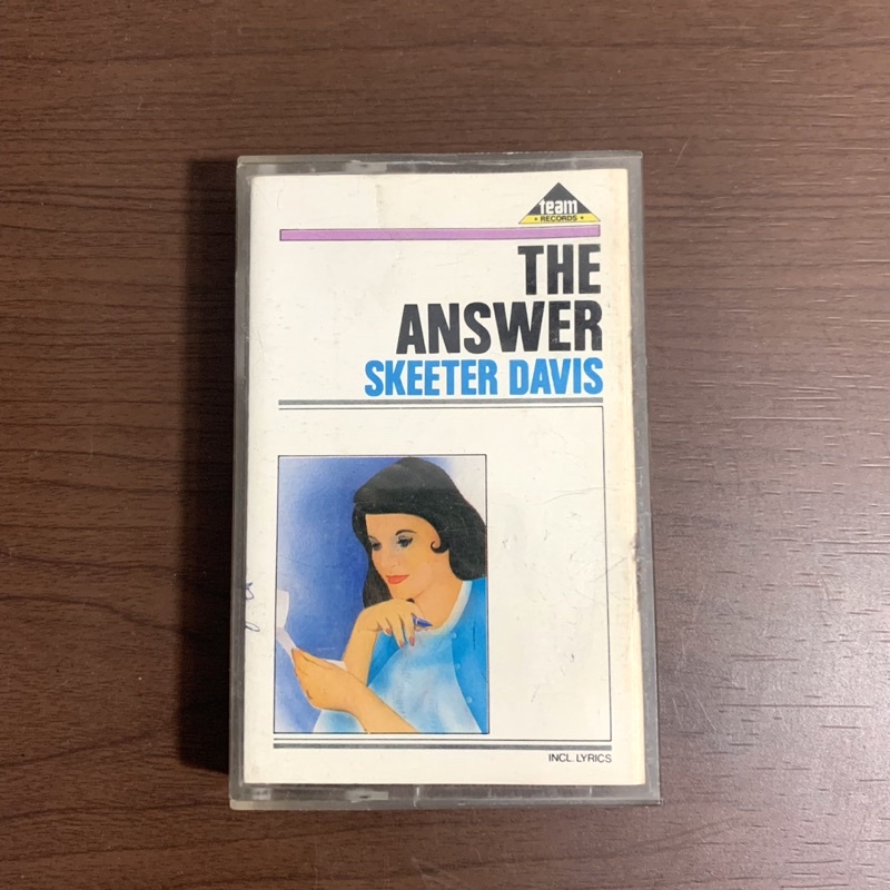 Kaset Pita Skeeter Davis The Answer Team Records