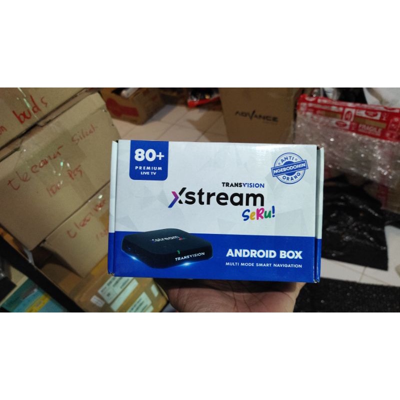 Android tv box transvision extreme seru