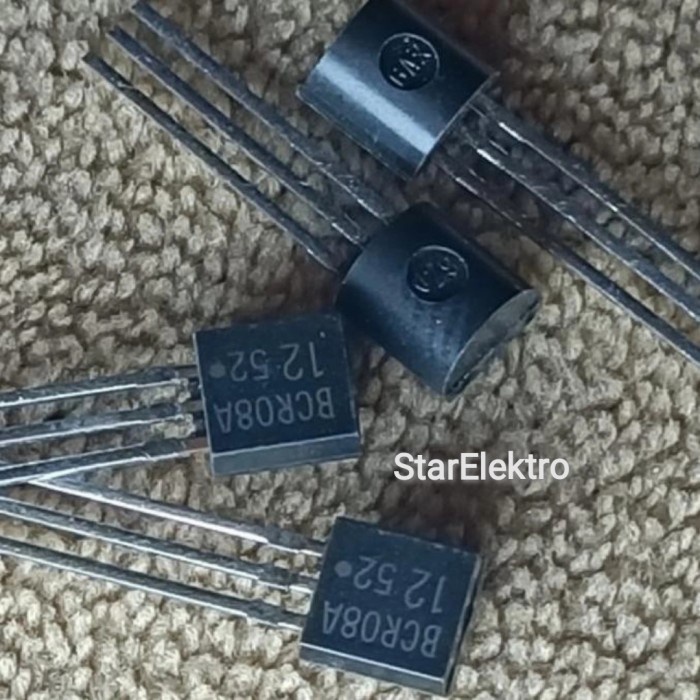 BCR08A BCR08A-12 Triac Mesin Cuci 0,8A 600V Sens Gate BCR08AM-12