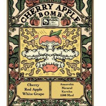 

CODE2t7Sh--Kopi Arabika CHERRY APPLE BOMB! Natural Anaerobic Specialty Coffee (100 gr)