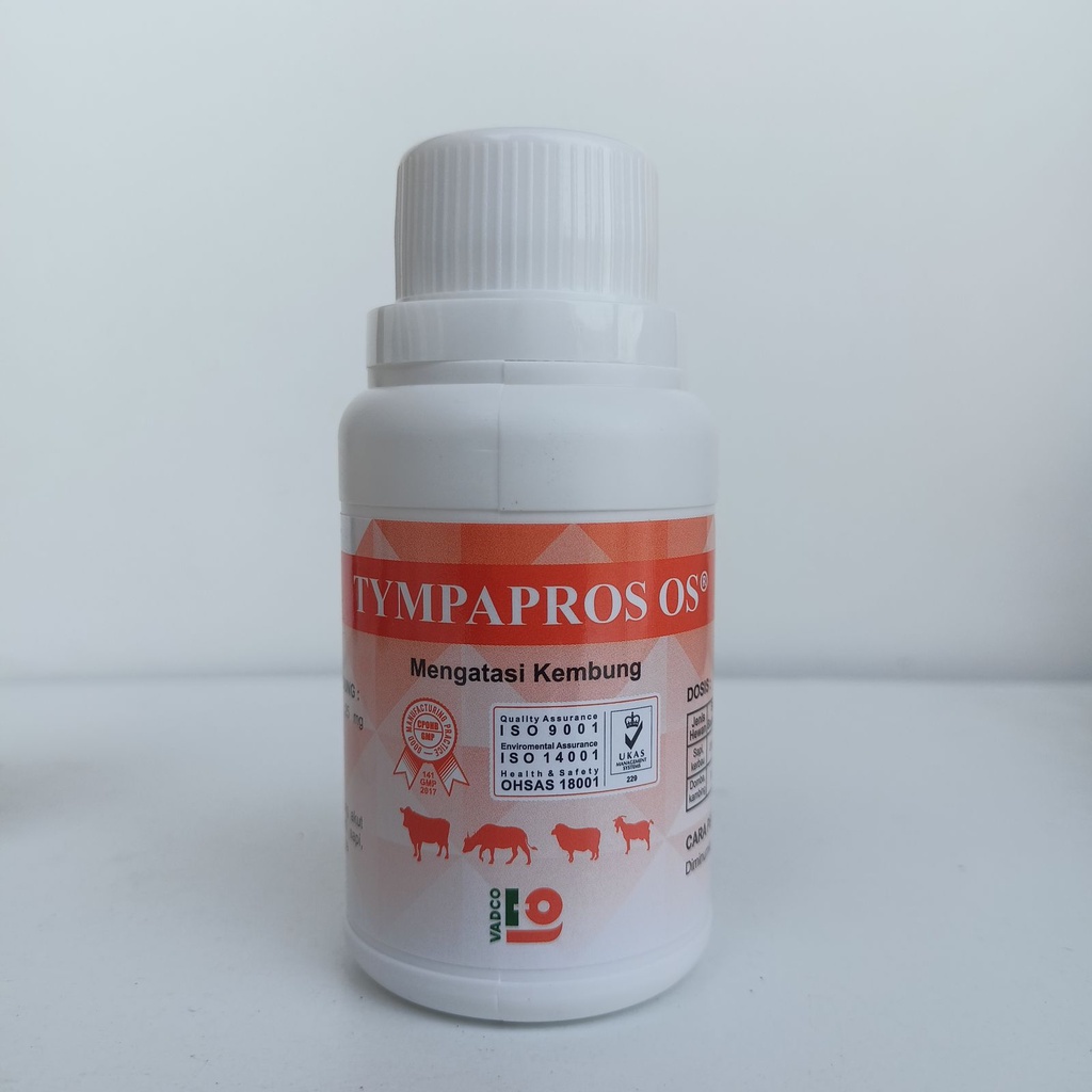 TYMPAPROS OS 100ML I (seperti Tympanol mengatasi kembung, bloat dan tympani)