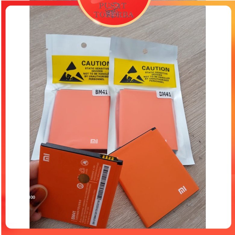 Baterai Batre Battery Xiaomi Redmi 1S/ BM41V - XIAOMI BM41