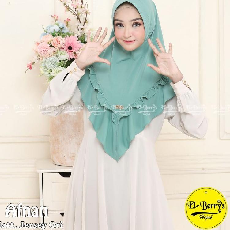 HIJAB INSTAN AFNAN ORI BY EL-BERRY'S [TJL.18Oc22e]