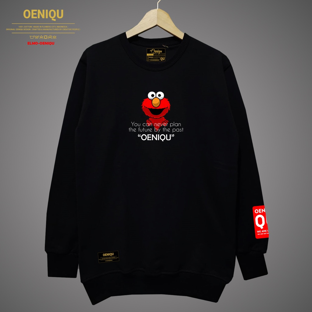 CREWNECK SWEATERSHIT OENIQU ORIGINAL SIZE L-XL-XXL-XXXL-XXXXL-XXXXXL-ELMO