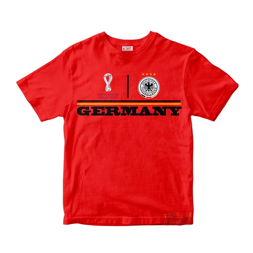 KAOS ANAK DAN DEWASA SPESIAL PIALA DUNIA GERMANY BAHAN COTTUN