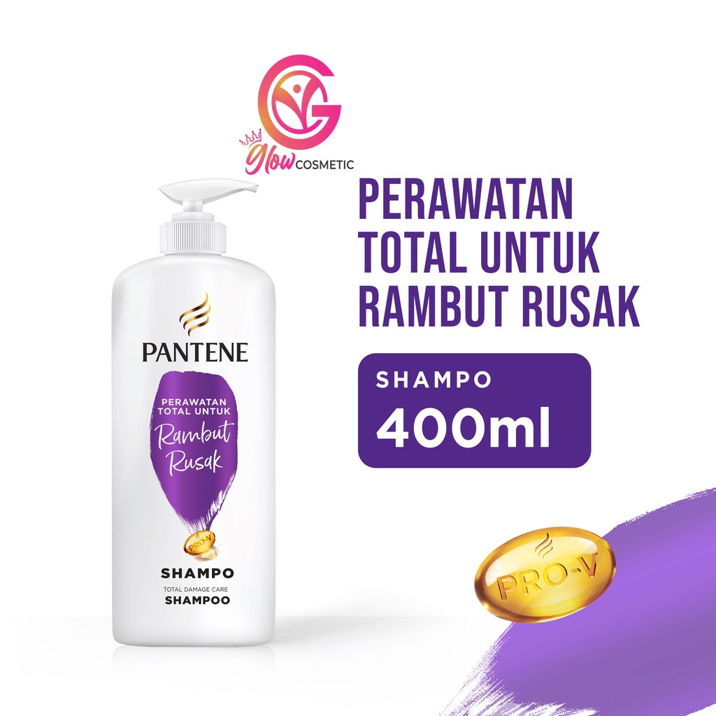 PANTENE SHAMPO TOTAL DAMAGE CARE PERAWATAN TOTAL UNTUK RAMBUT RUSAK (400ML/NO18868)