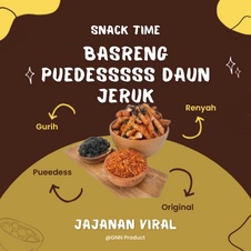 

[SNACK TIME] Basreng Pedas Daun Jeruk (Baso Goreng) - Jajanan Bakso Goreng Viral Gurih Dan Enak - Basreng Original Dan Pedas Daun Jeruk Dijamin Nagih