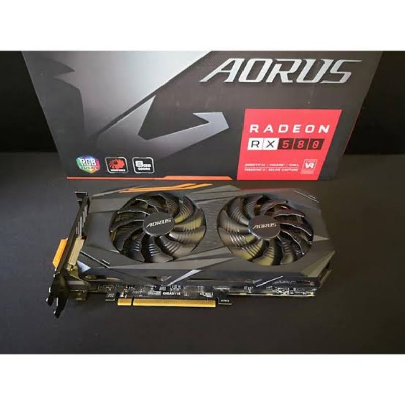 AORUS RX 580 8GB GDDR5 256BIT NOT RX470 480 570 1050 1060 1070 2060