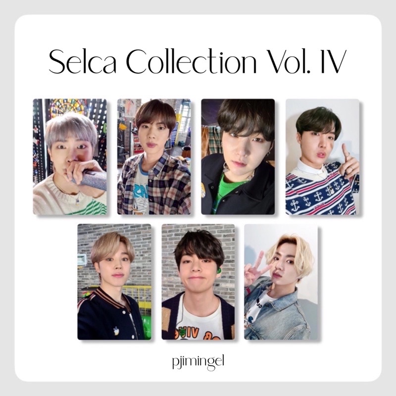 Photocard BTS Selca Collection Volume IV