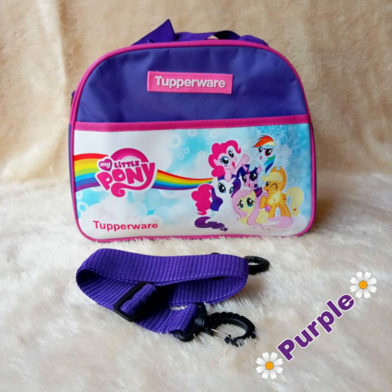 Tas Sling 2in1 my little pony ( Zipper Bunga Es ) / tas slempang my little pony / tas my little pony