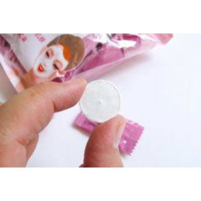 Medan Termurah Original Masker wajah Candy mask compressed mask