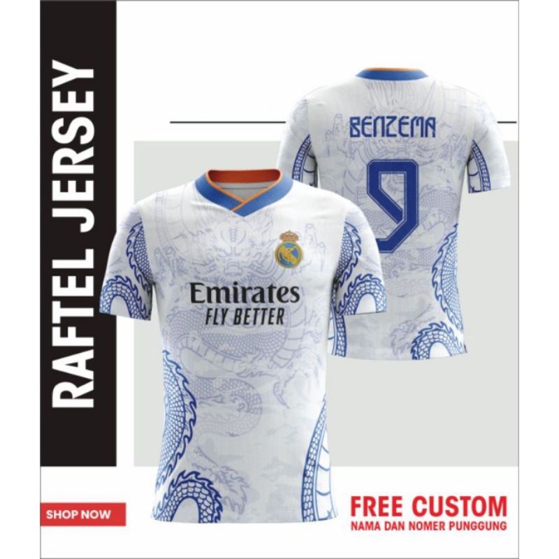 JERSEY REAL MADRID FULL PRINTING