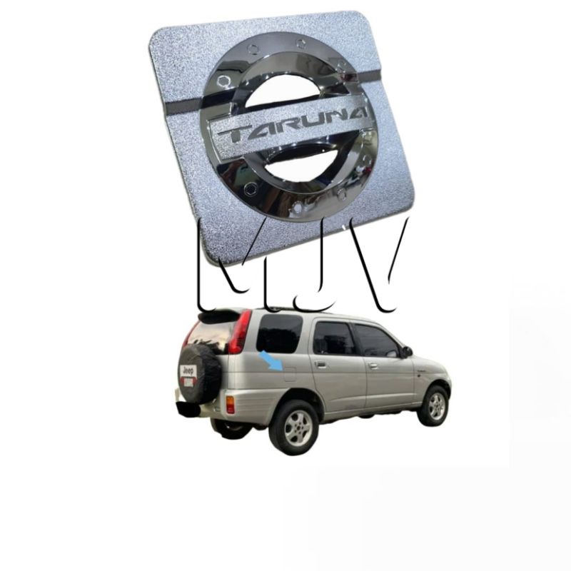 TANK COVER COVER TUTUP TANGKI BENSIN TARUNA TIPE FL FGX FX OXXY CROM SISTEM TEMPEL