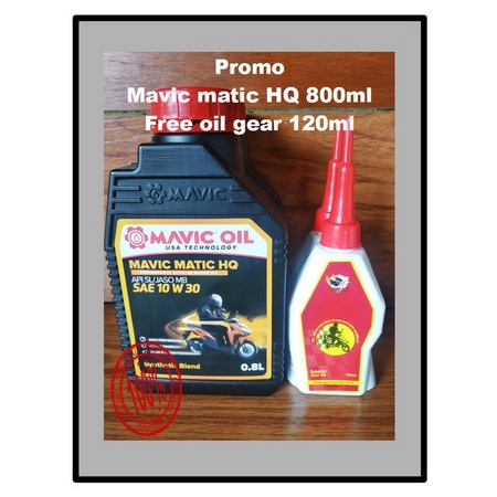 MAVIC OIL MATIC HQ MAVIC MATIC SAE 10 W 30 08L OLI MAVIC MATIC